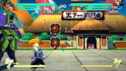 Android 18 fuzzy vs tall characters