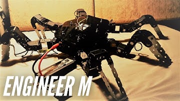 Hexapod Robot Project - Contents Summary Video (RaspberryPi and Python)