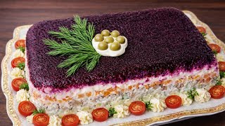 Салат - Побидитель Вечера Гости В Шоке Из Чего Же Он А Вкусный Какойвек Живи Век Учись