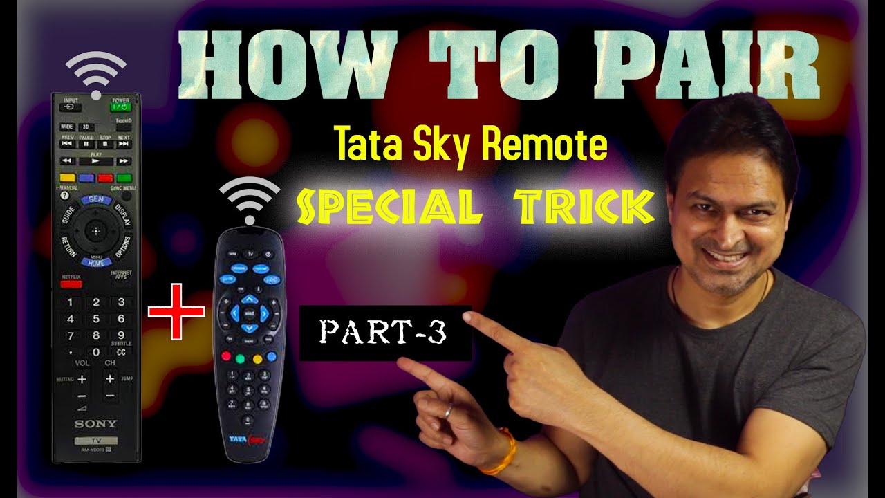 How to pair Tata Sky Remote if TV remote not pairing Part 4 
