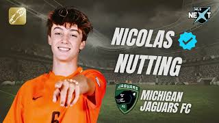 GoldCleats Player App Highlights: Nicolas Nutting