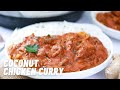 Instant pot coconut chicken curry