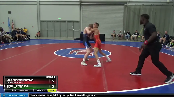 100 Lbs Round 2 (8 Team) - Marcus Tolentino, Calif...