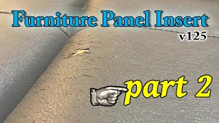 Sofa sectional panel insert part 2 v125