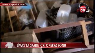 Si̇vasta Sahte İçki̇ Operasyonu