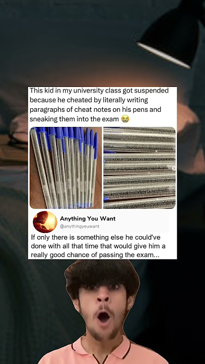 He got suspended