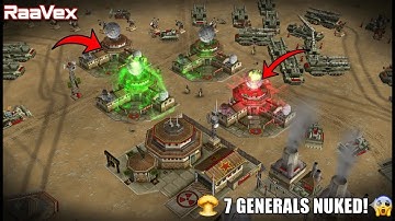 1 Nuke General vs 7 GLA Poisons! ULTIMATE Zero Hour Nuke 🤯
