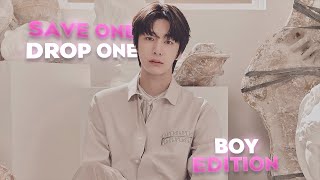 [K-Pop Game] Save One, Drop One | K-Pop game [for boy groups stans | boy edition 🔊 | 4k]