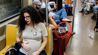 Man Gives Up Seat For Pregnant Lady, But Then Someone Shows Her This by Did You Know ? 7,265 views 8 days ago 7 minutes, 5 seconds