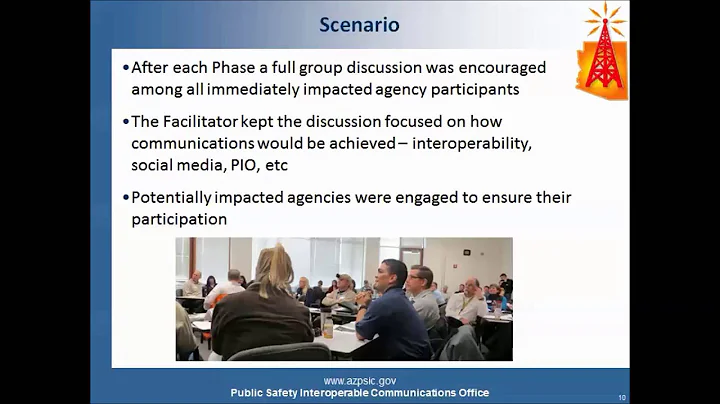 PSCC Presentation: Coconino County 2013 Communications Focused Table Top Exercise - July 16, 2013