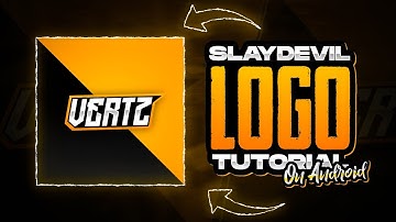 How to make a gaming logo like @slayDEVIL On Android | Vertz Gfx