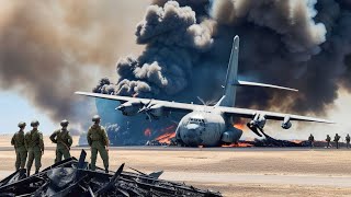 เครื่องบินขนส่งสินค้า C-130 ของสหรัฐฯ จำนวน 44 ลำที่บรรทุกขีปนาวุธทอรัสของเยอรมัน ถูกโจมตีด้วยขีปนาว