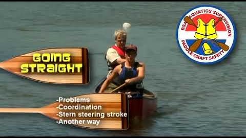 Canoe Training Lessons from the BSA (Boy Scouts of America)
