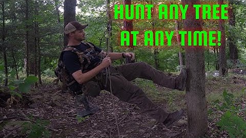 ONE STICK Climbing Method | The most versatile climbing method for saddle hunting! | How To Tutorial