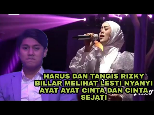 haru tangis rizky billar melihat lesti bawakan ayat ayat cinta dan cinta sejati welcome baby L class=