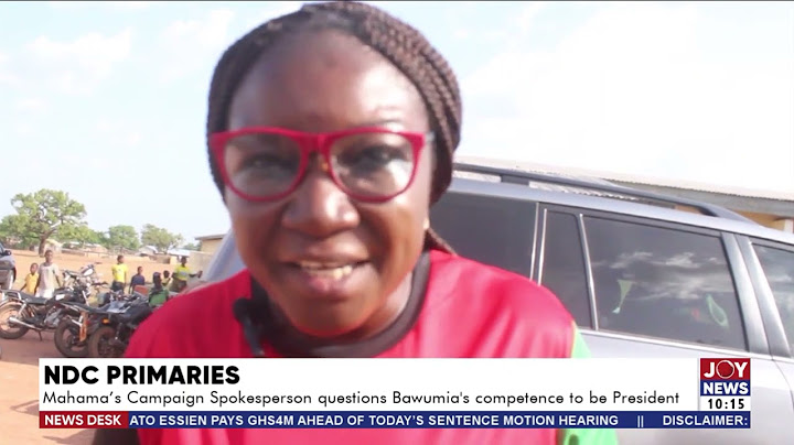 John Mahama's campaign spokesperson questions Bawumia's competence to be President - NewsDesk