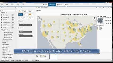 SAP Lumira - My First Dashboard