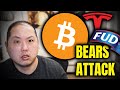 BITCOIN UNDER ATTACK!!! BEARS GETTING DESPERATE!!!