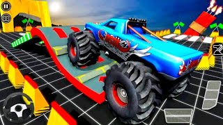 Monster Truck Stunt Game - Monster Truck Stunts Race - Mobile Android Gameplay screenshot 4