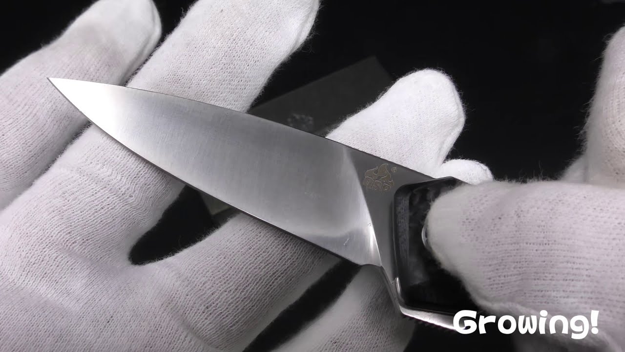 QSP■ レパード 【14C28N】【カーボンファイバー G-10】Leopard 折りたたみ