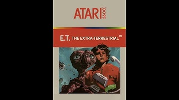 E T The Extra Terrestrial Atari 2600
