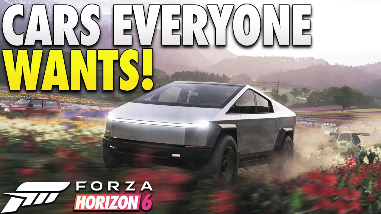 10 автомобилей, которые ВСЕ хотят видеть в Forza Horizon 6!