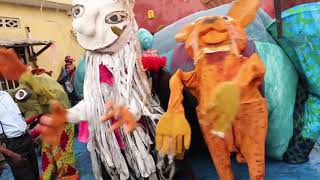 Giant puppets of Kinshasa | Snuff Puppets Workshop in collaboration with Espace Masolo