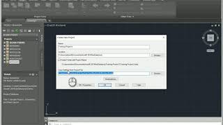 Create AutoCAD Electrical Project