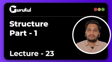 Lecture 23 | Demystifying C Structures | C Programming By Girish Garg