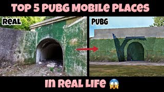 PUBG Mobile - Top 5 Pubg Mobile Places In Real Life (Part 1) 😱 | Pubg Mobile In Real Life