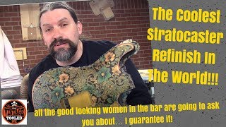 Video thumbnail of "The Coolest Stratocaster Refinish In The World!!!"