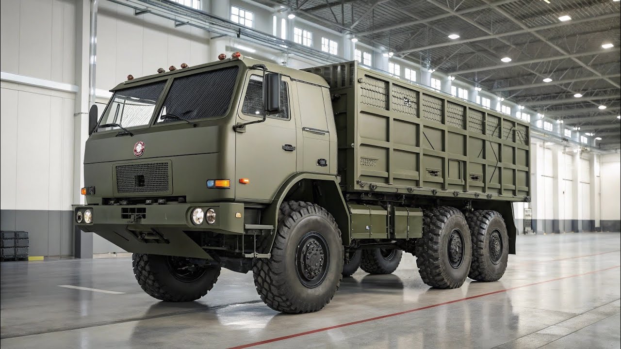 INSANE Russian Military Truck for the Future – Next-Gen 6x6 Logistics ...
