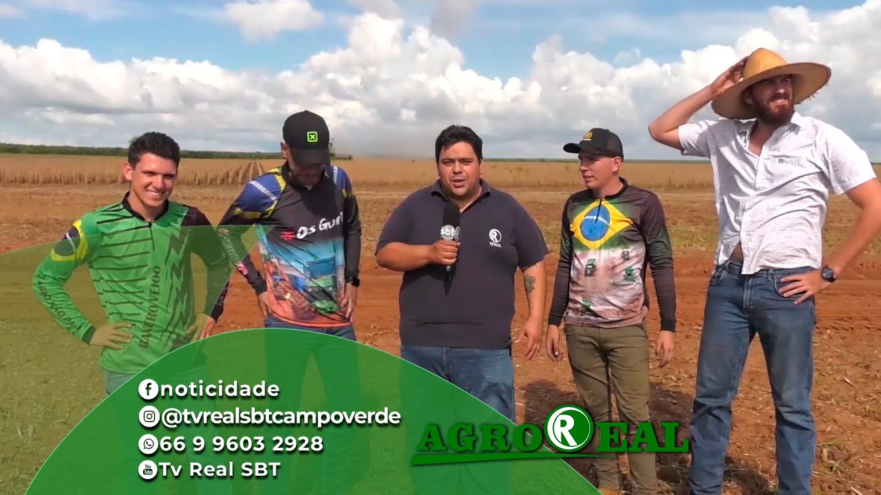 Os Primos agro Seu Eduardo e João vieram a Campo Verde.