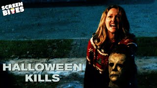 Michael Myers Unmasked | Halloween Kills (2021) | Screen Bites