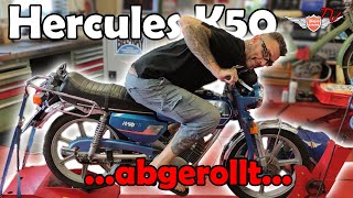 Hercules K 50 RL auf die Rolle genommen | Mr. Moped