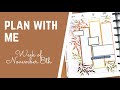 Plan with Me week of November 8th