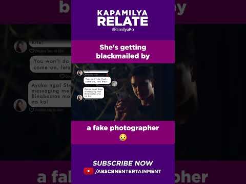 She's getting blackmailed by a fake photographer | Kapamilya Shorts