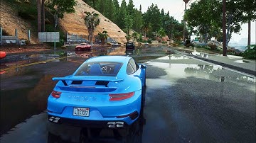 GTA V Cinematic Photorealistic Next Gen Modded Natural Vision Evolved, QUANTV And MOD+