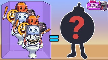 Merge Fellas Gameplay | Italian Brainrot – Sahur Brainrot 3 | New Update Boss + Max Level Completed💯