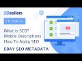 eBay SEO: metadata for eBay Listings - How to rank eBay listings higher in search results