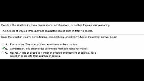 The number of ways a three-member committee can be chosen from 12 people