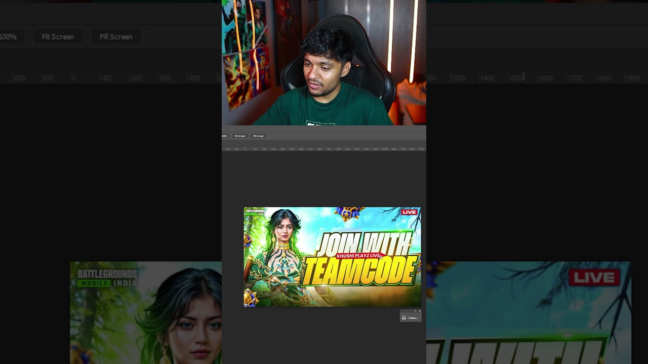 Place Text here in Thumbnails ! #photoshop