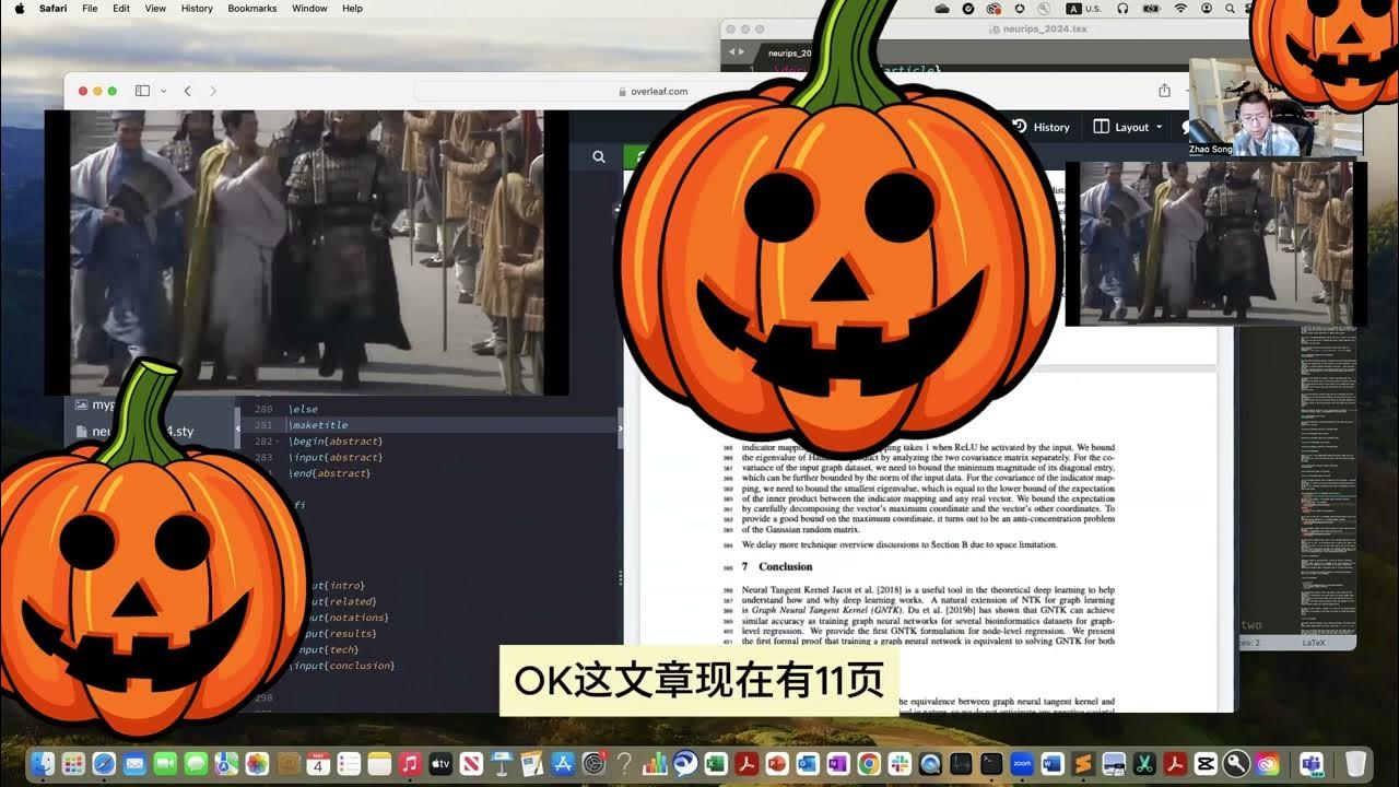 NeurIPS 2024 换模版 实战4 YouTube