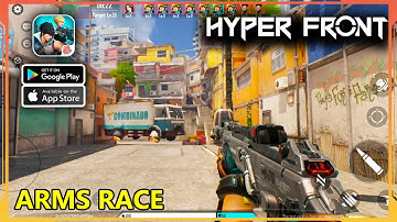 Fastest Way To Get Rank 1 In ARMS RACE | HYPER FRONT Gameplay