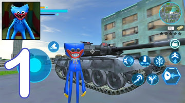 Poppy Rope Game - Android Gameplay Walkthrough Part 1 GTA Mode