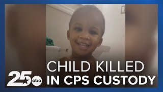 Mother says her 2-year-old died while in CPS custody for 6 weeks