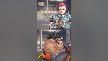 Zarya and Mauga interaction - Overwatch 2