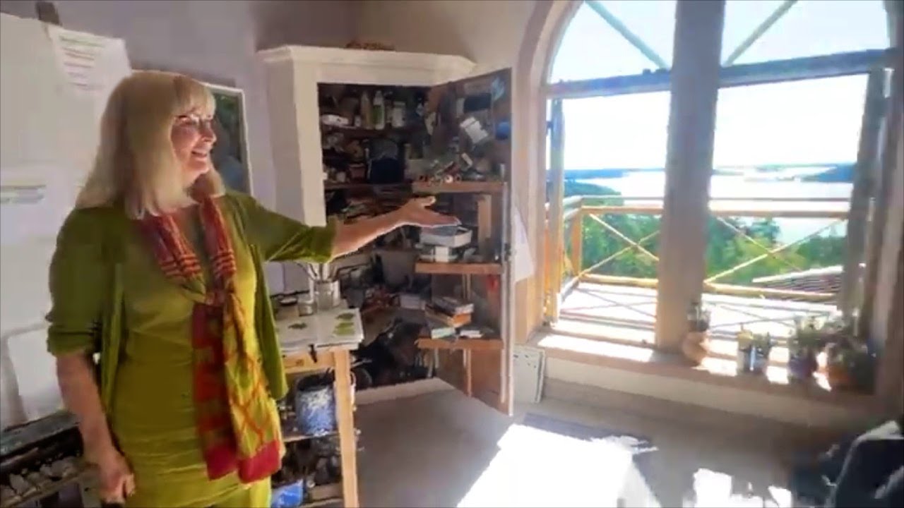 Livesänd undervisning i måleri, del 2