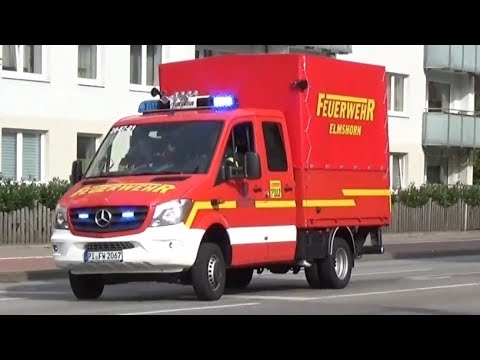 Gasaustritt 3x Mzf Gw N Ff Elmshorn Einsatzstelle Youtube