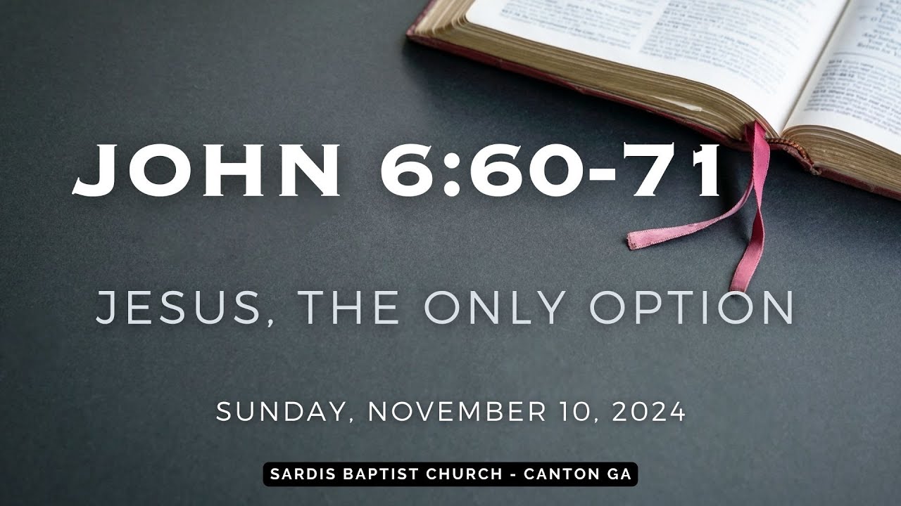 Jesus, The Only Option - YouTube
